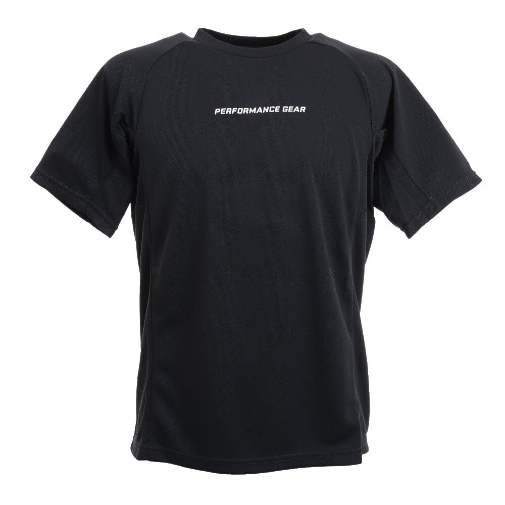 パフォーマンスギア（PG）（メンズ）陸上ウェア シャツ ドライプラス 漢字Tシャツ 攻 771PG0TF9710 BLK