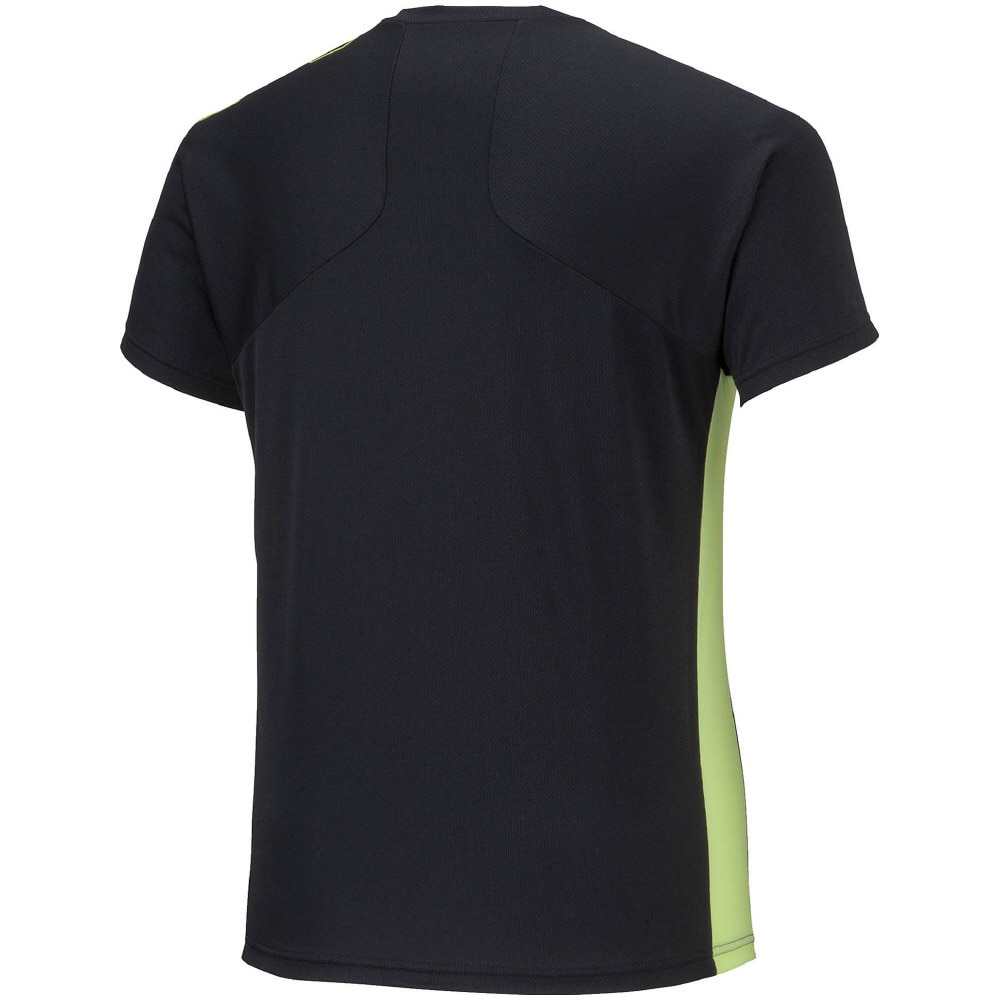 ミズノ（MIZUNO）（メンズ）陸上ウェア シャツ 袖ロゴプリント入り プラクティスシャツ U2MA201509
