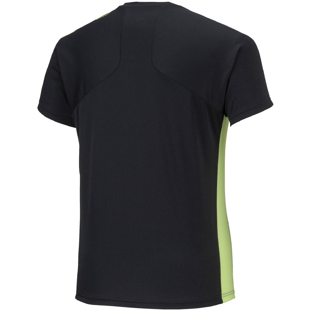 ミズノ（MIZUNO）（メンズ）陸上ウェア シャツ 袖ロゴプリント入り プラクティスシャツ U2MA201509 速乾