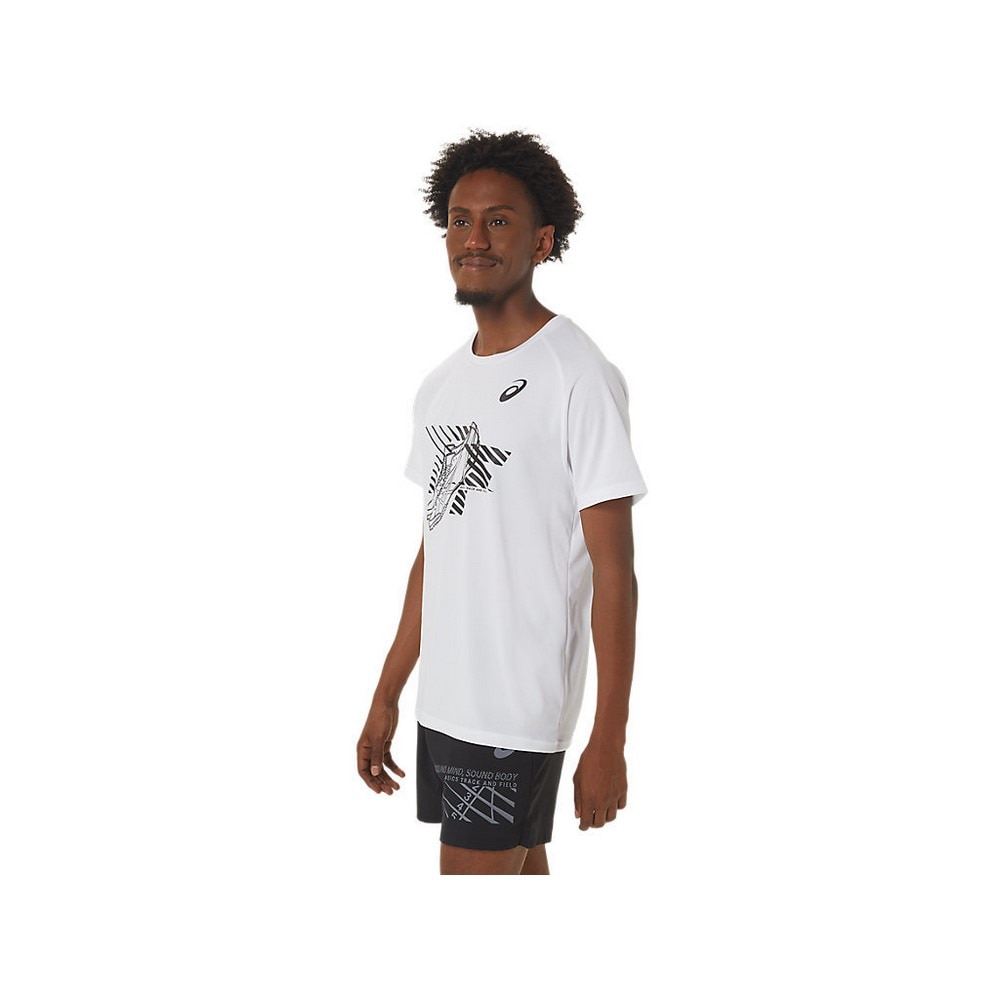 アシックス（ASICS）（メンズ）陸上ウェア 半袖Tシャツ 2091A625.100 速乾