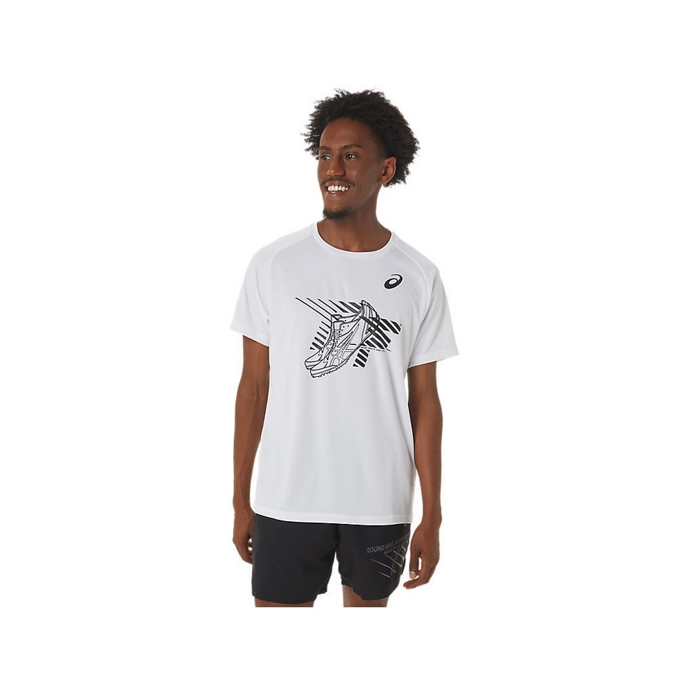 アシックス（ASICS）（メンズ）陸上ウェア 半袖Tシャツ 2091A625.100 速乾