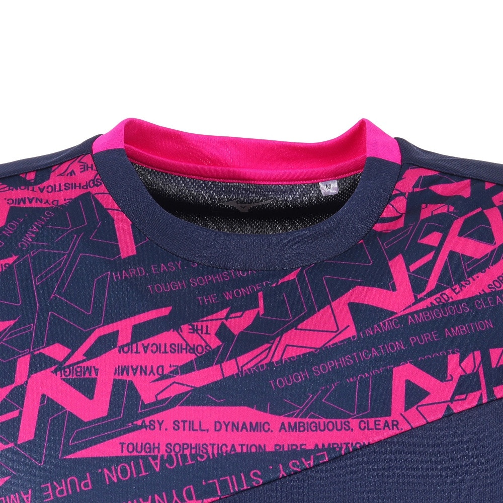 ミズノ（MIZUNO）（メンズ、レディース）陸上ウェア シャツ プラクティス半袖シャツ U2JAAX0114
