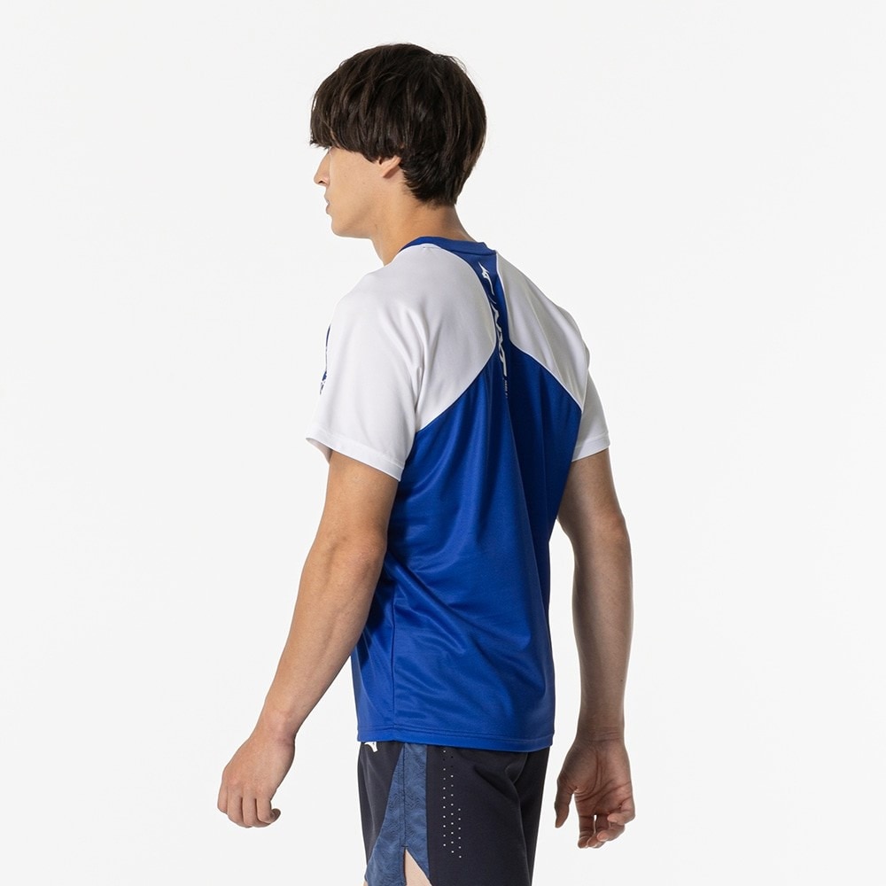 ミズノ（MIZUNO）（メンズ、レディース）陸上ウェア シャツ N-XTプラクティス 半袖Tシャツ U2MAB01525 速乾