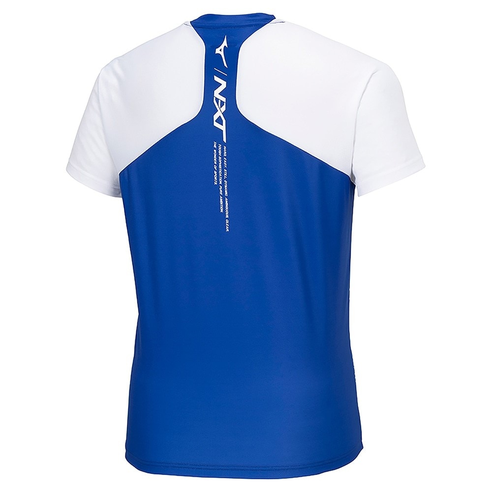 ミズノ（MIZUNO）（メンズ、レディース）陸上ウェア シャツ N-XTプラクティス 半袖Tシャツ U2MAB01525 速乾