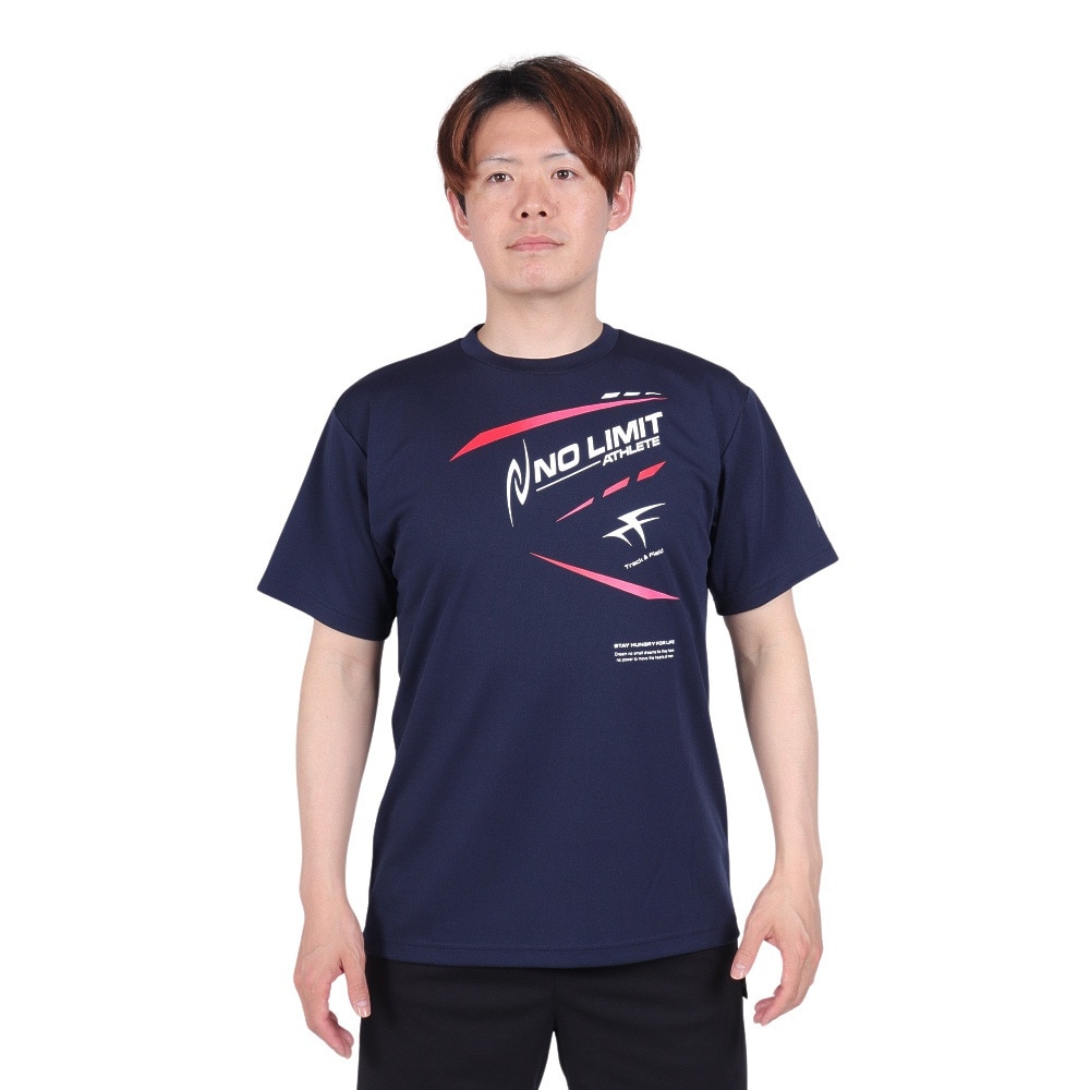 ニシ・スポーツ（NISHI）（メンズ）陸上ウェア シャツ アスリートプライドTシャツ 2811A471.400