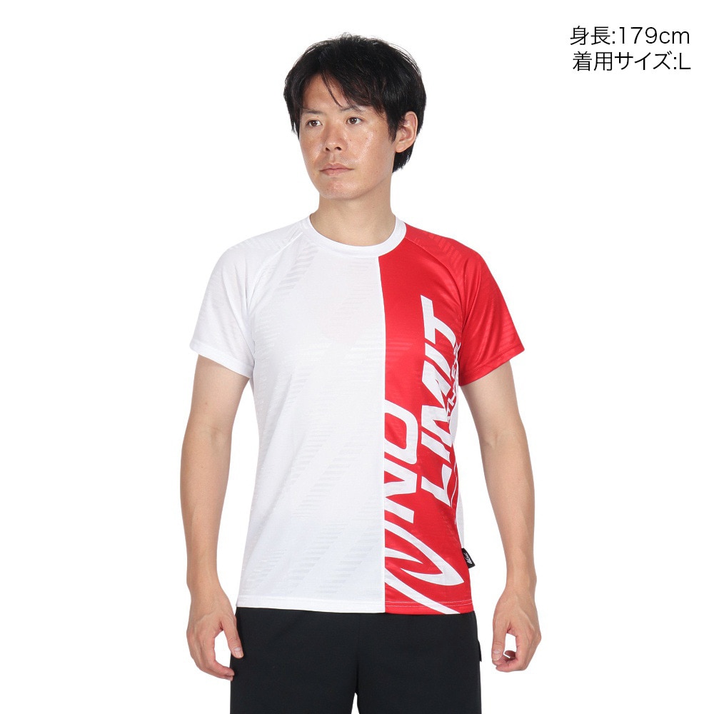 ニシ・スポーツ（NISHI）（メンズ、レディース）陸上ウェア シャツ ジャガードプラィクティス Tシャツ 2811A407.0106