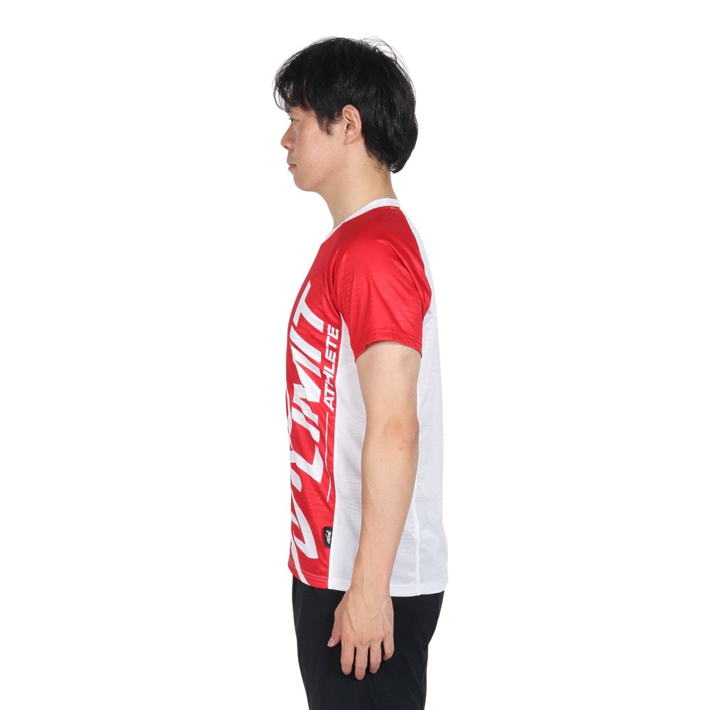 ニシ・スポーツ（NISHI）（メンズ、レディース）陸上ウェア シャツ ジャガードプラィクティス Tシャツ 2811A407.0106