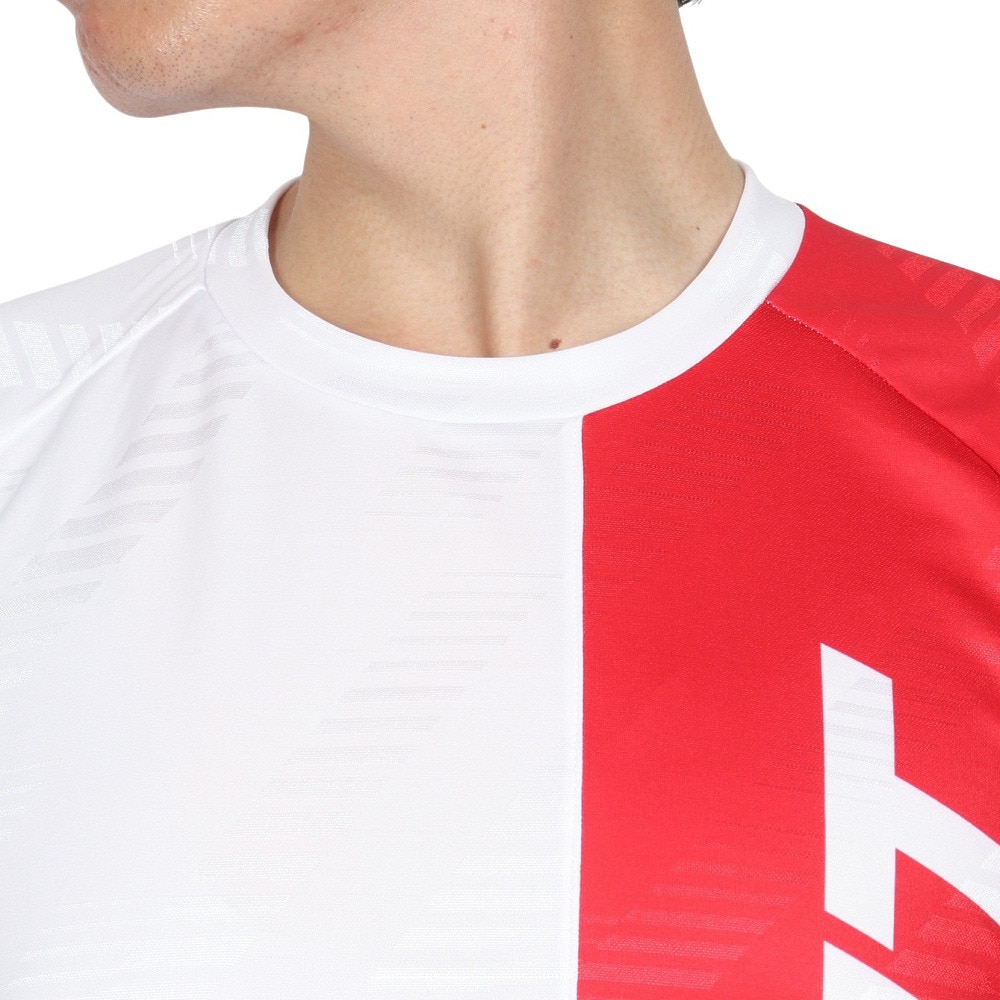 ニシ・スポーツ（NISHI）（メンズ、レディース）陸上ウェア シャツ ジャガードプラィクティス Tシャツ 2811A407.0106