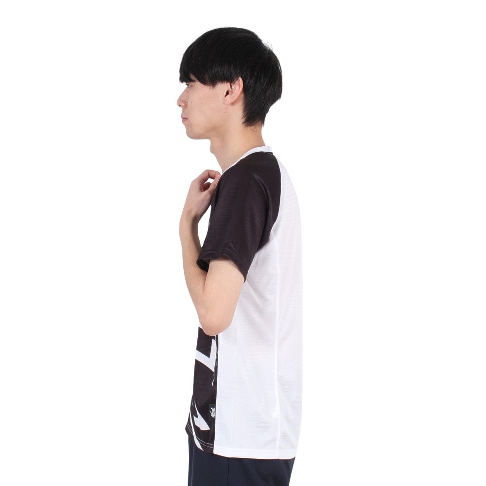 ニシ・スポーツ（NISHI）（メンズ、レディース）陸上ウェア シャツ ジャガードプラィクティス Tシャツ 2811A407.0107