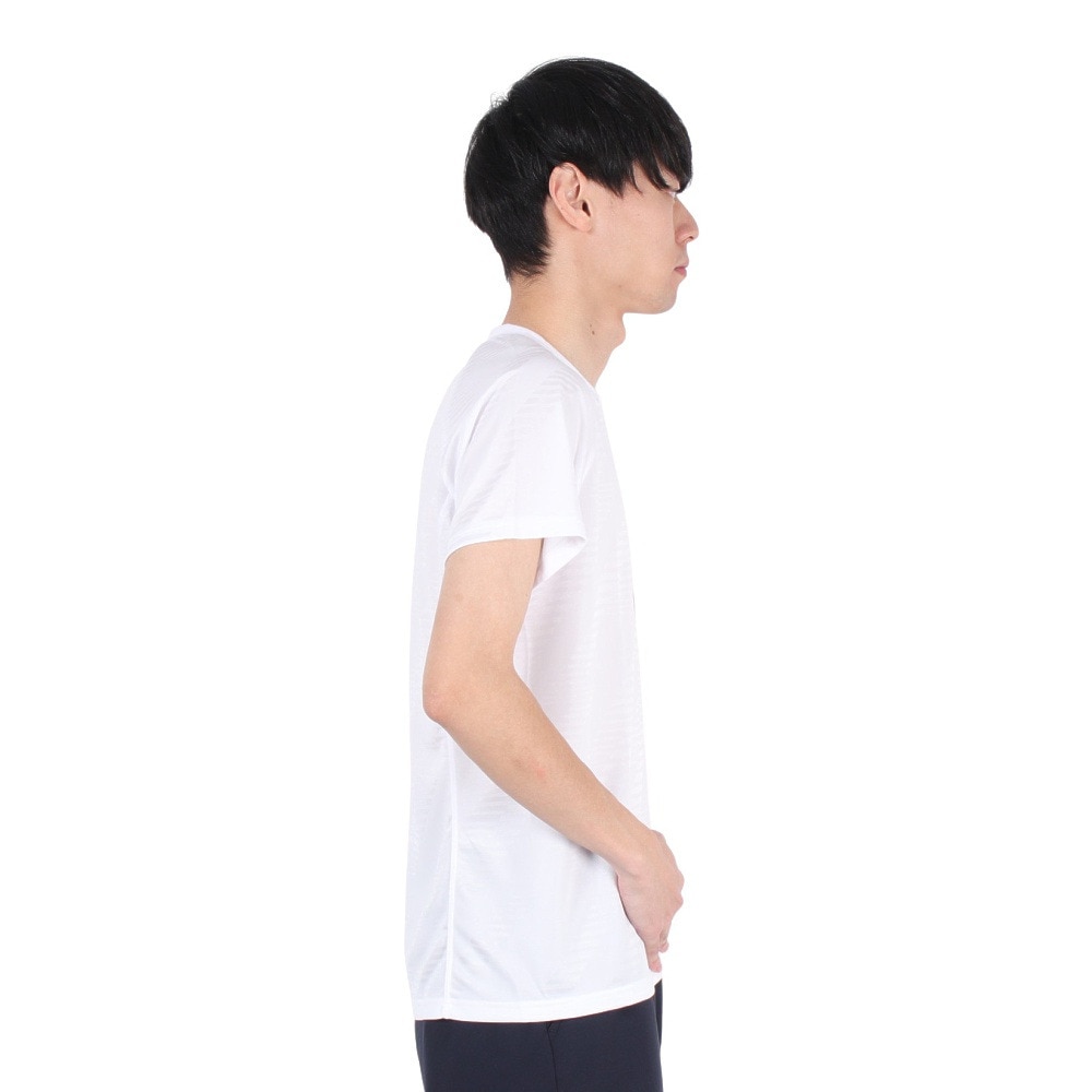 ニシ・スポーツ（NISHI）（メンズ、レディース）陸上ウェア シャツ ジャガードプラィクティス Tシャツ 2811A407.0107