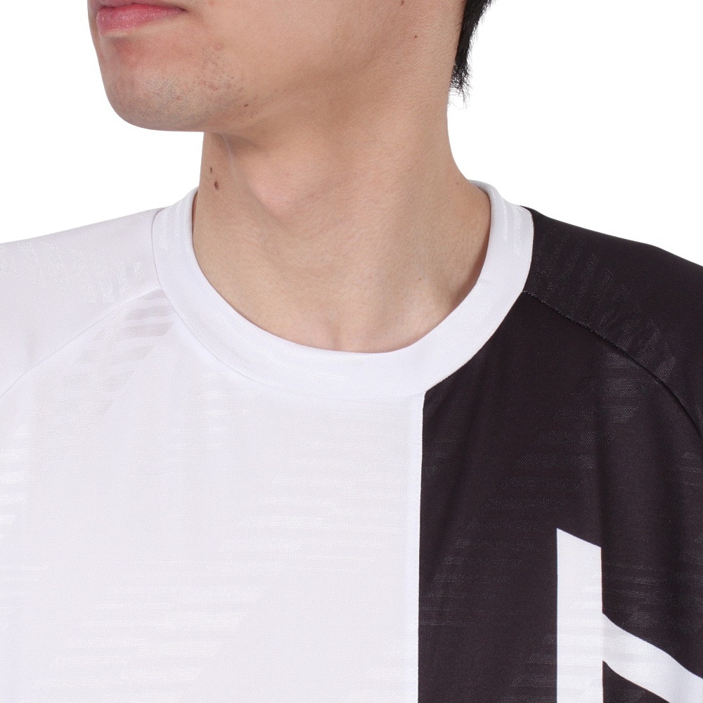ニシ・スポーツ（NISHI）（メンズ、レディース）陸上ウェア シャツ ジャガードプラィクティス Tシャツ 2811A407.0107