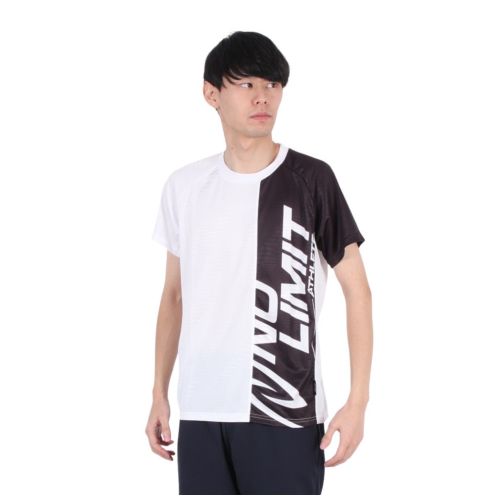 ニシ・スポーツ（NISHI）（メンズ、レディース）陸上ウェア シャツ ジャガードプラィクティス Tシャツ 2811A407.0107
