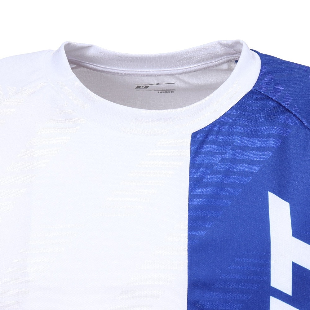 ニシ・スポーツ（NISHI）（メンズ、レディース）陸上ウェア シャツ ジャガードプラィクティス Tシャツ 2811A407.0142