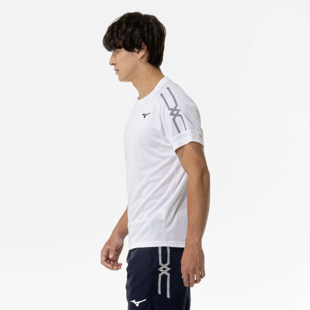 ミズノ（MIZUNO）（メンズ、レディース）陸上ウェア MCライン Tシャツ U2MACA0101