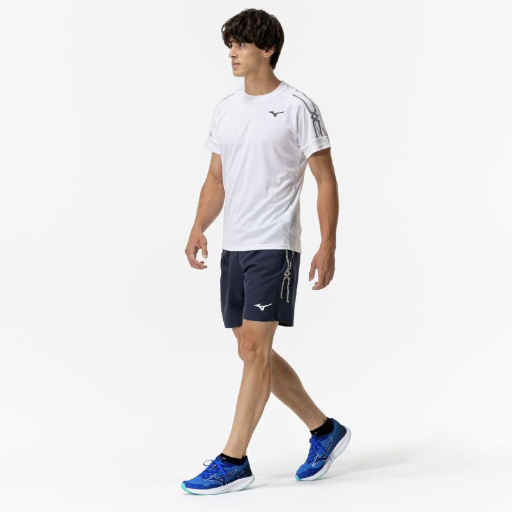 ミズノ（MIZUNO）（メンズ、レディース）陸上ウェア MCライン Tシャツ U2MACA0101