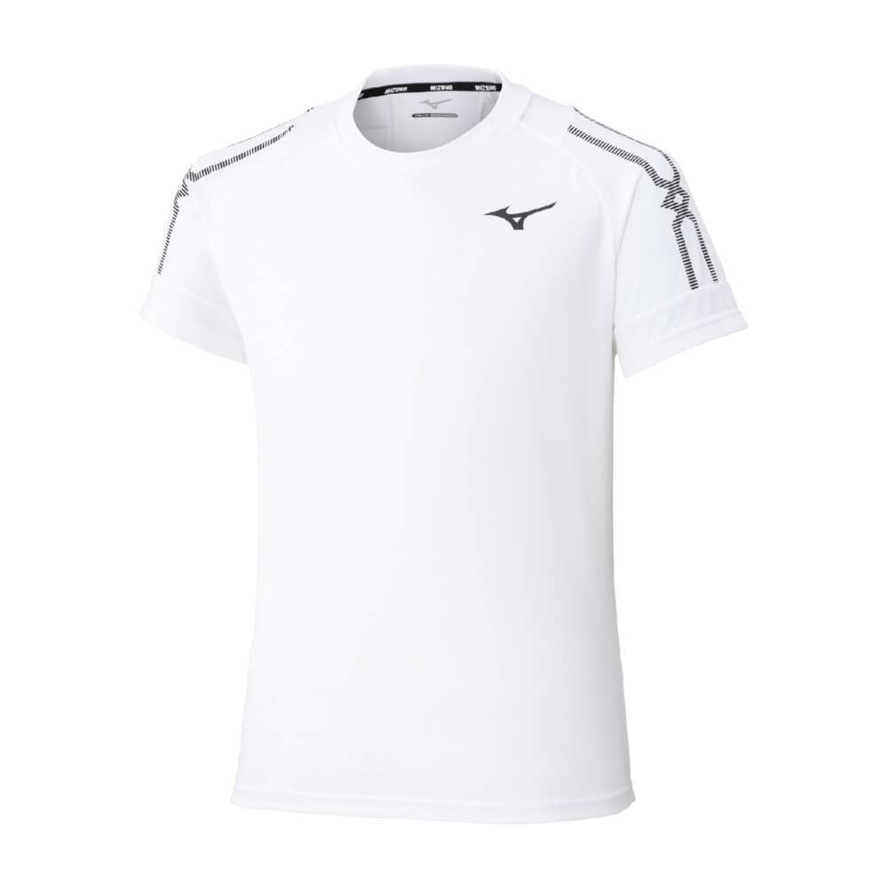 ミズノ（MIZUNO）（メンズ、レディース）陸上ウェア MCライン Tシャツ U2MACA0101