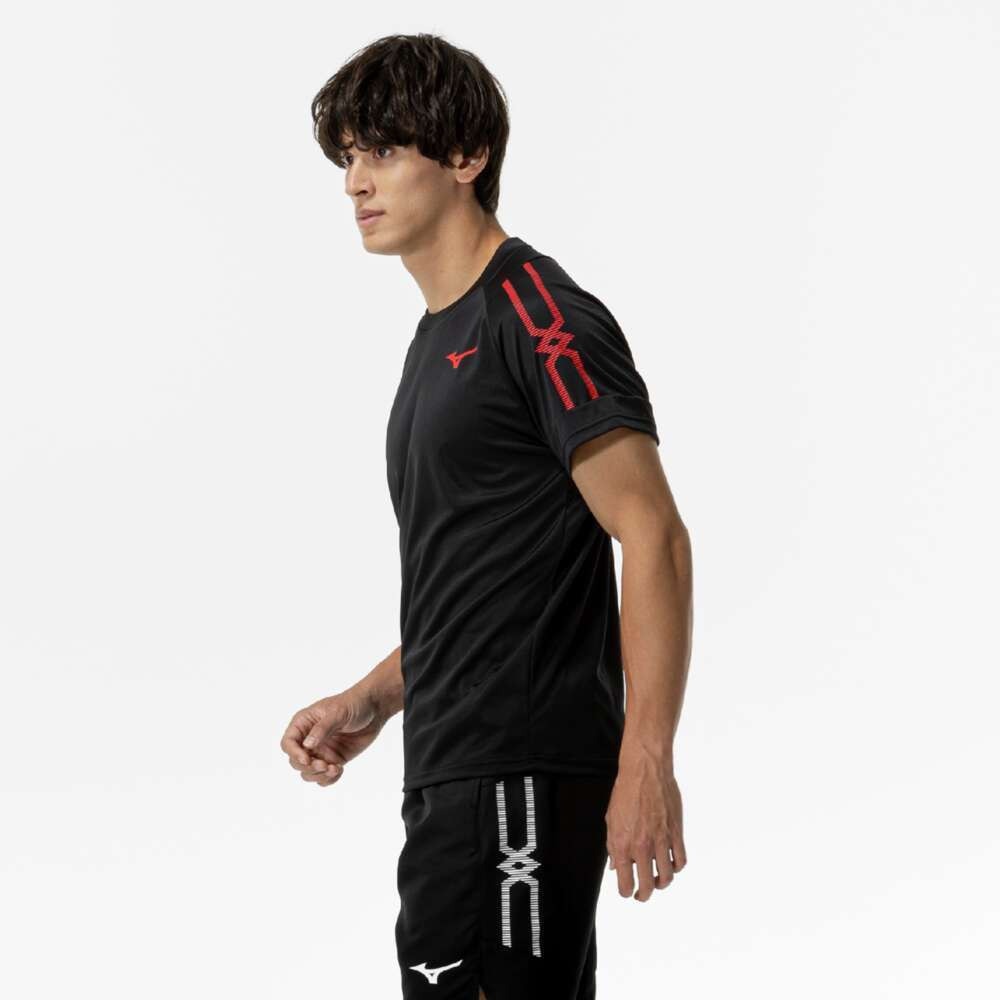 ミズノ（MIZUNO）（メンズ、レディース）陸上ウェア MCライン Tシャツ U2MACA0196