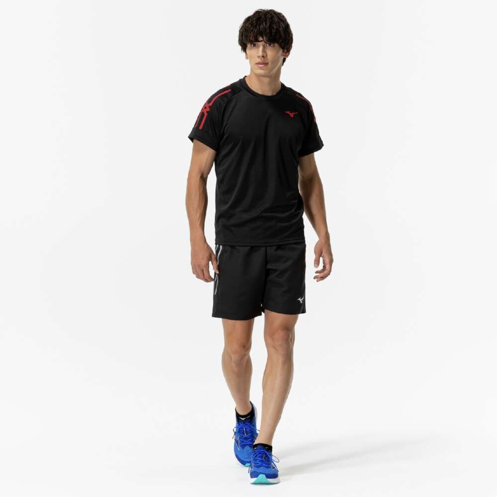 ミズノ（MIZUNO）（メンズ、レディース）陸上ウェア MCライン Tシャツ U2MACA0196