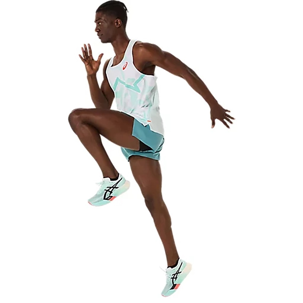アシックス（ASICS）（メンズ）陸上ウェア シャツ クールグラフィックシングレット 2091A739.411
