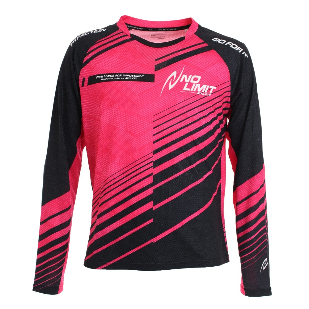 人気が高い 着用2回 美品NISHIニシ スポーツ ドライ 長袖Tシャツ Lランニングウェア