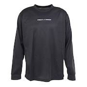 エックスティーエス（XTS）（メンズ）陸上ウェア シャツ 陸上グラフィック 長袖Ｔシャツ 771G1ES8200BLK