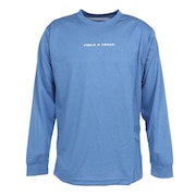 (メンズ)陸上ウェア シャツ 陸上グラフィック 長袖Tシャツ 771G1ES8200LBLU 速乾