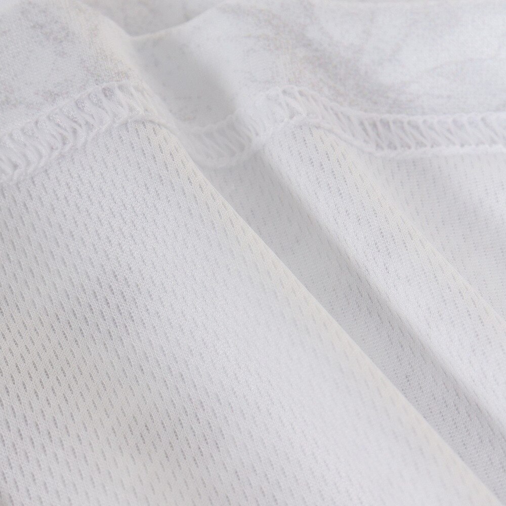 エックスティーエス（XTS）（メンズ）陸上ウェア シャツ 陸上グラフィック 長袖Ｔシャツ 771G1ES8202WHT 速乾