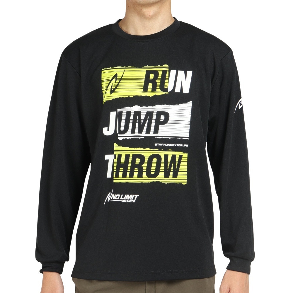 ニシ・スポーツ（NISHI）（メンズ）陸上ウェア シャツ アスリートプライド 長袖Tシャツ 2811A056.001 速乾