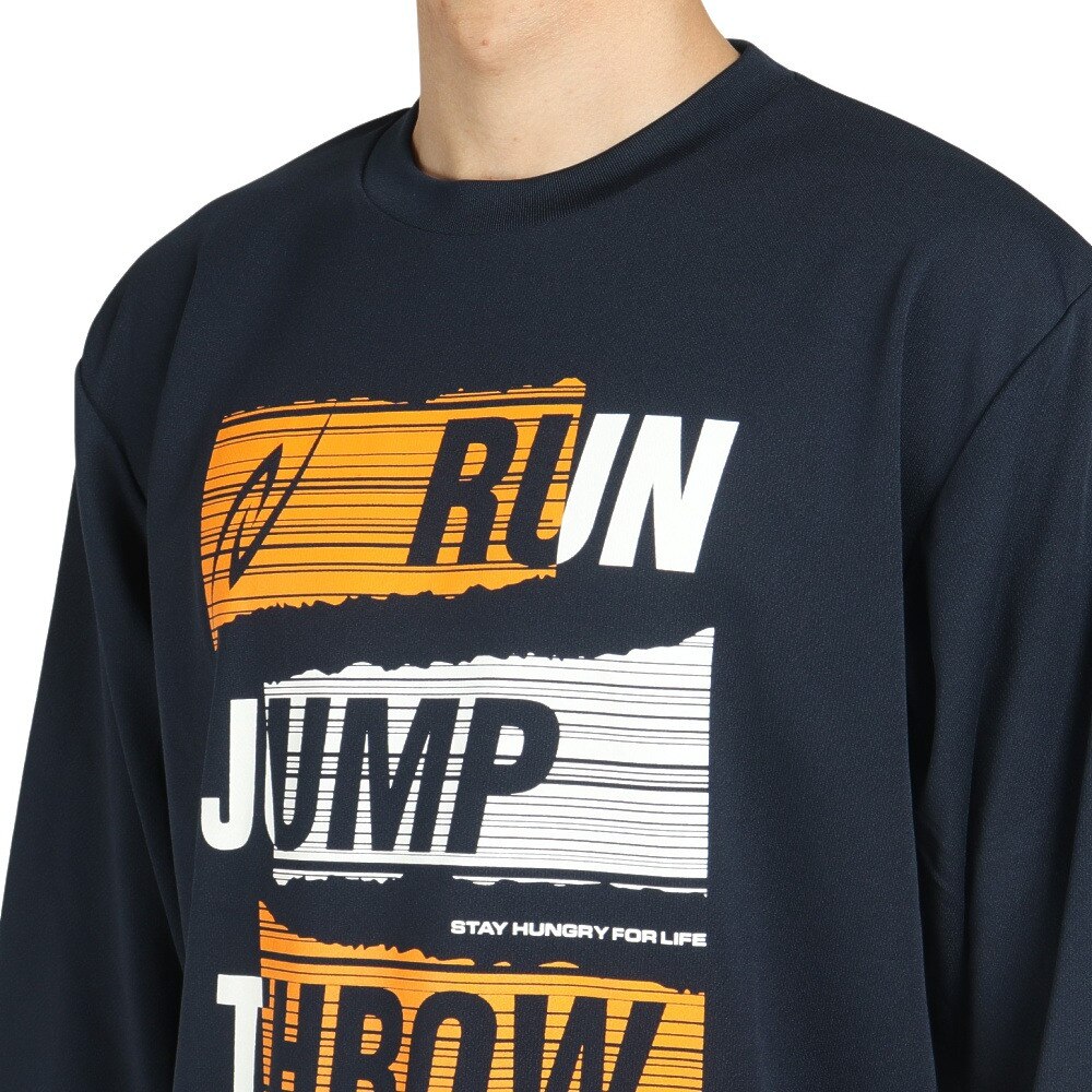 ニシ・スポーツ（NISHI）（メンズ）陸上ウェア シャツ アスリートプライド 長袖Tシャツ 2811A056.400