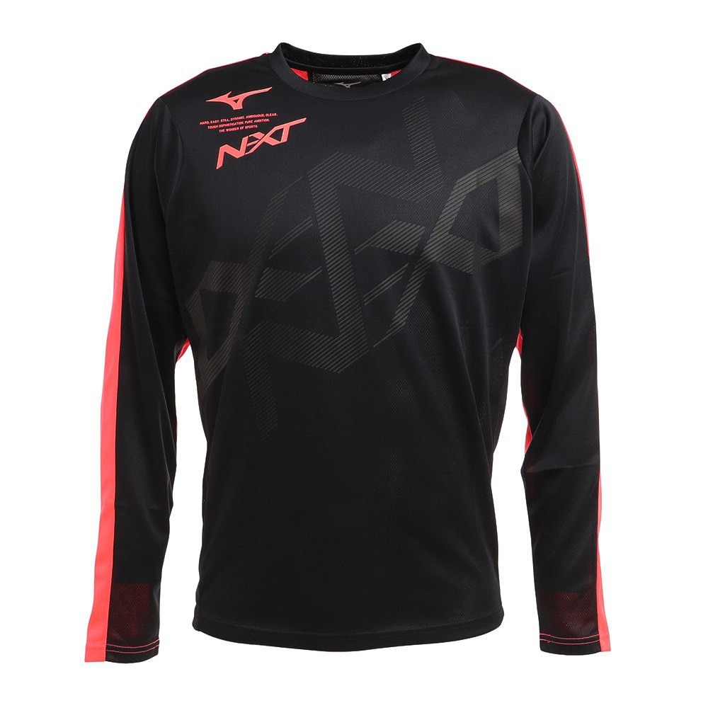 ミズノ（MIZUNO）（メンズ、レディース）陸上ウェア シャツ N-XT プラクティスシャツ U2MA250109 速乾