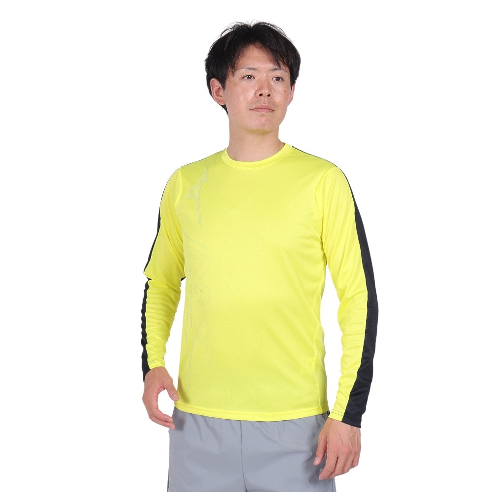 MIZUNO 陸上ウェア NXTプラクティス長袖シャツ U2MAA50143 M 20 陸上