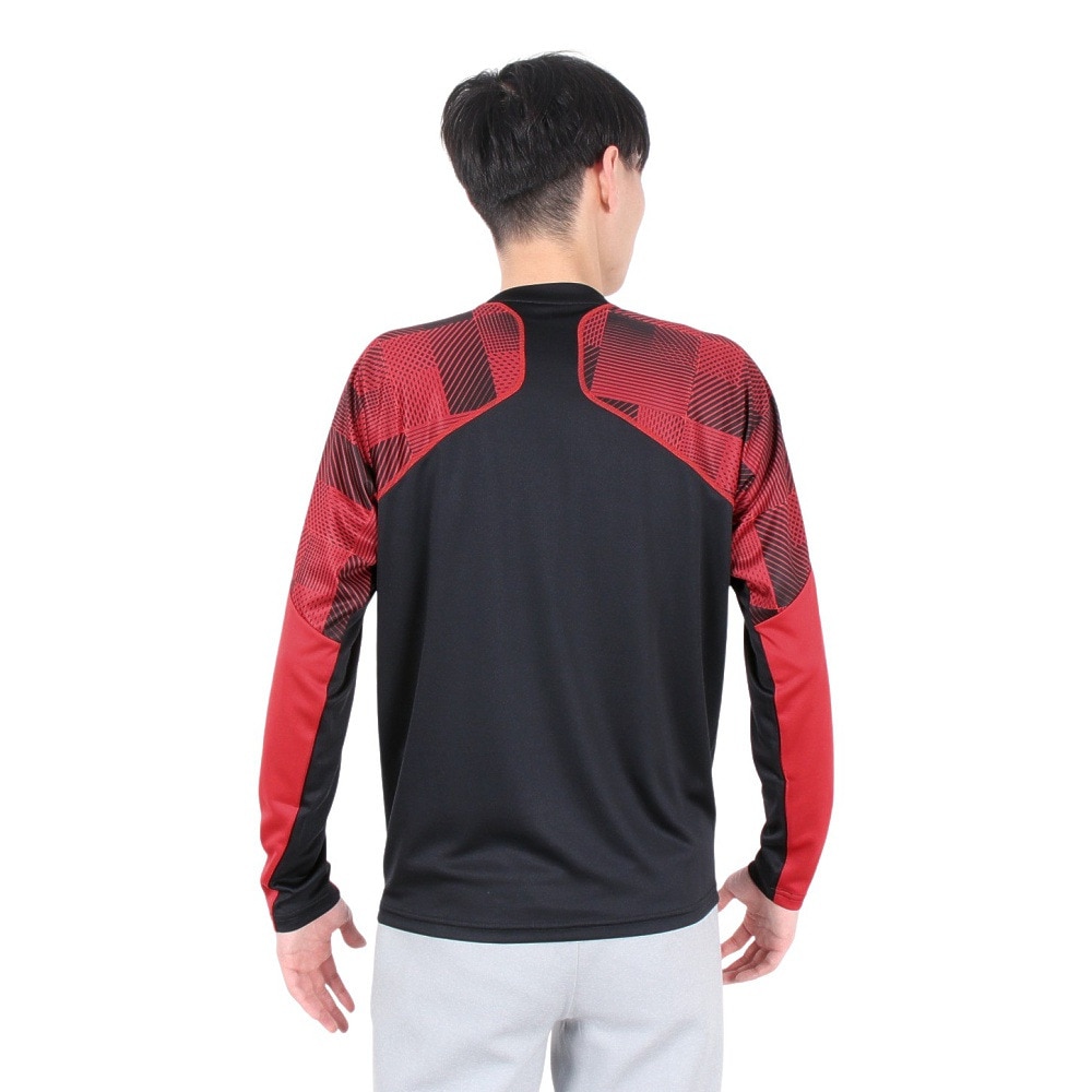 ミズノ（MIZUNO）（メンズ、レディース）陸上ウェア シャツ N-XT長袖プラクティスシャツ U2MAB50262