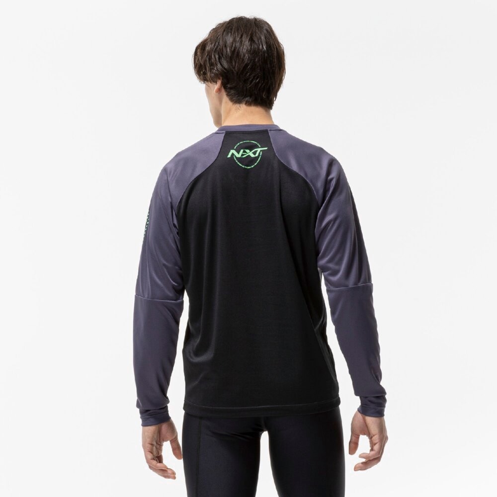 ミズノ（MIZUNO）（メンズ、レディース）陸上ウェア シャツ N-XTロングTシャツ 長袖 U2MAC50109