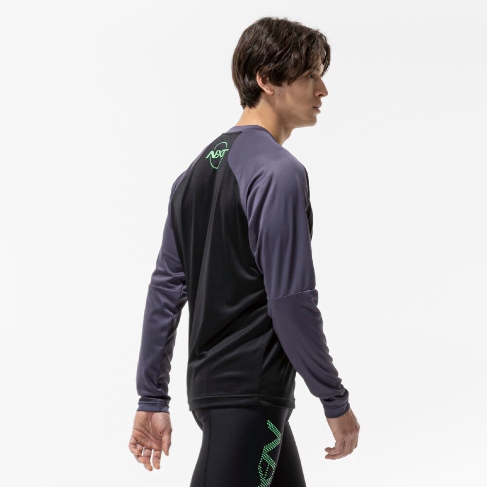 ミズノ（MIZUNO）（メンズ、レディース）陸上ウェア シャツ N-XTロングTシャツ 長袖 U2MAC50109