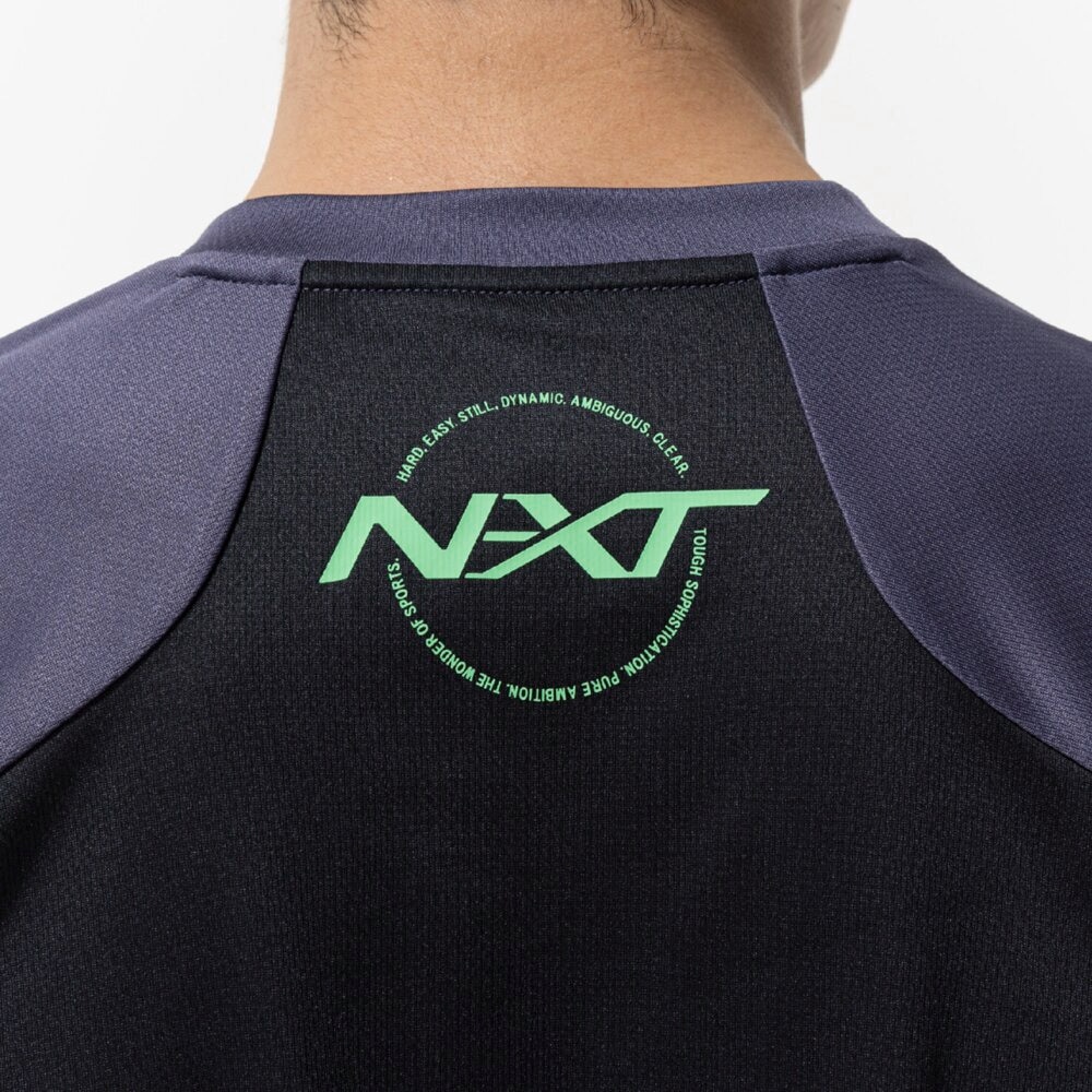 ミズノ（MIZUNO）（メンズ、レディース）陸上ウェア シャツ N-XTロングTシャツ 長袖 U2MAC50109