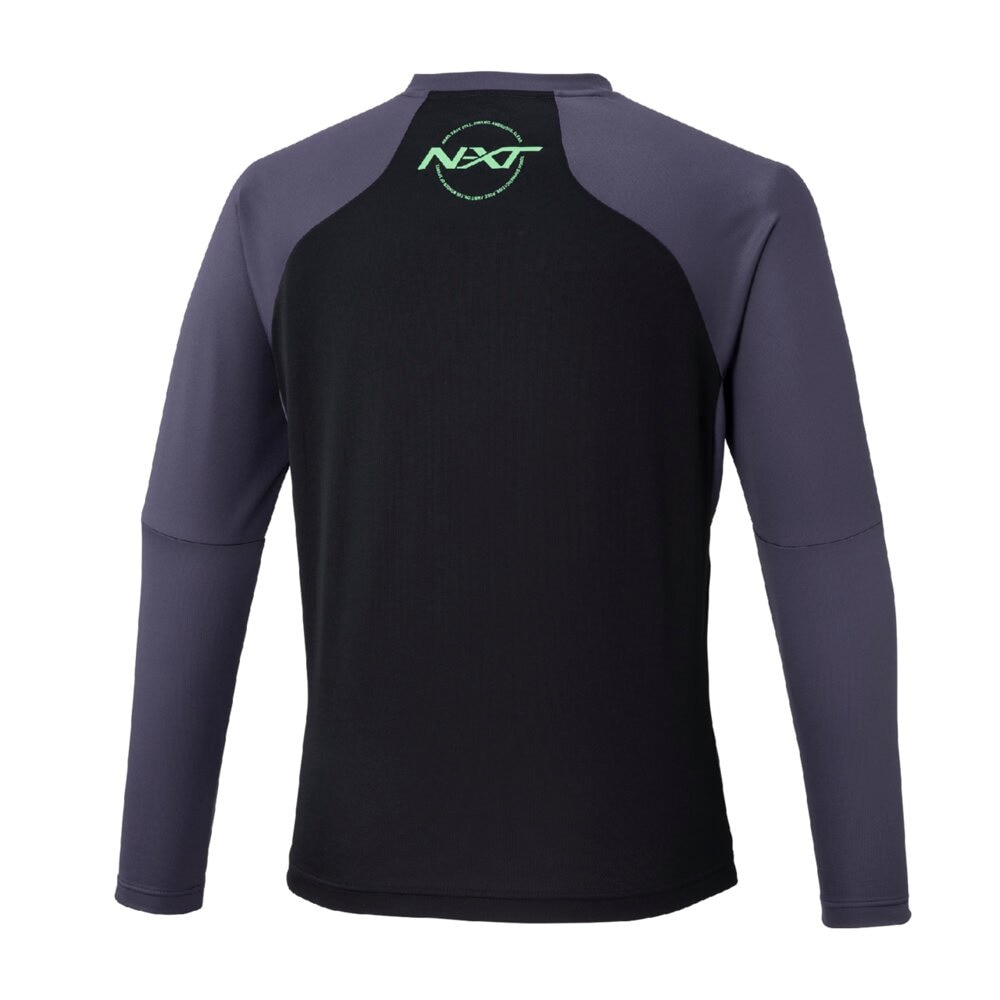 ミズノ（MIZUNO）（メンズ、レディース）陸上ウェア シャツ N-XTロングTシャツ 長袖 U2MAC50109