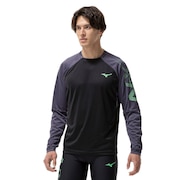 (メンズ、レディース)陸上ウェア シャツ N-XTロングTシャツ 長袖 U2MAC501