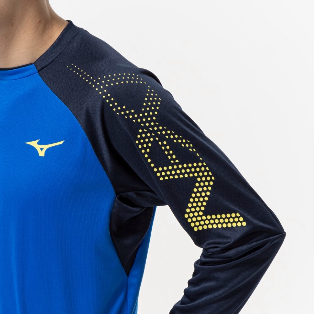 ミズノ（MIZUNO）（メンズ、レディース）陸上ウェア シャツ N-XTロングTシャツ 長袖 U2MAC50124