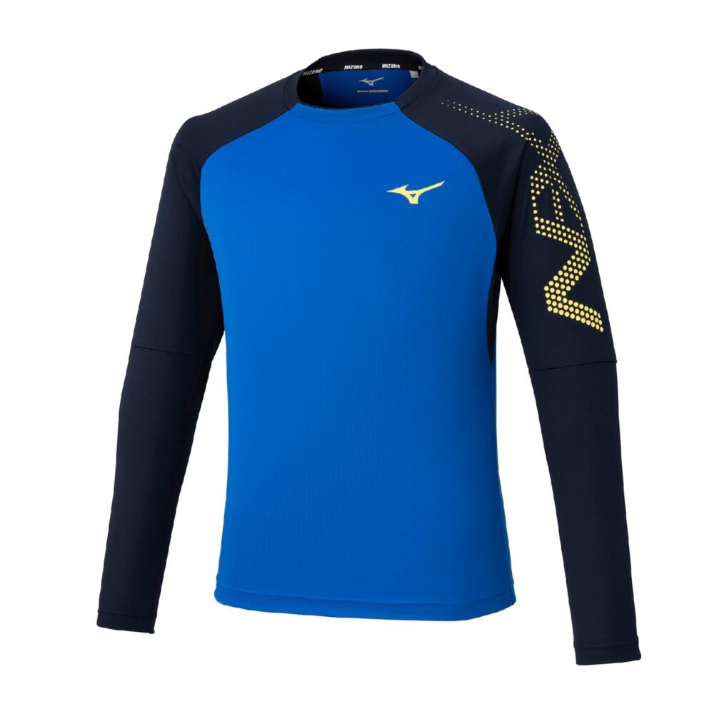 ミズノ（MIZUNO）（メンズ、レディース）陸上ウェア シャツ N-XTロングTシャツ 長袖 U2MAC50124