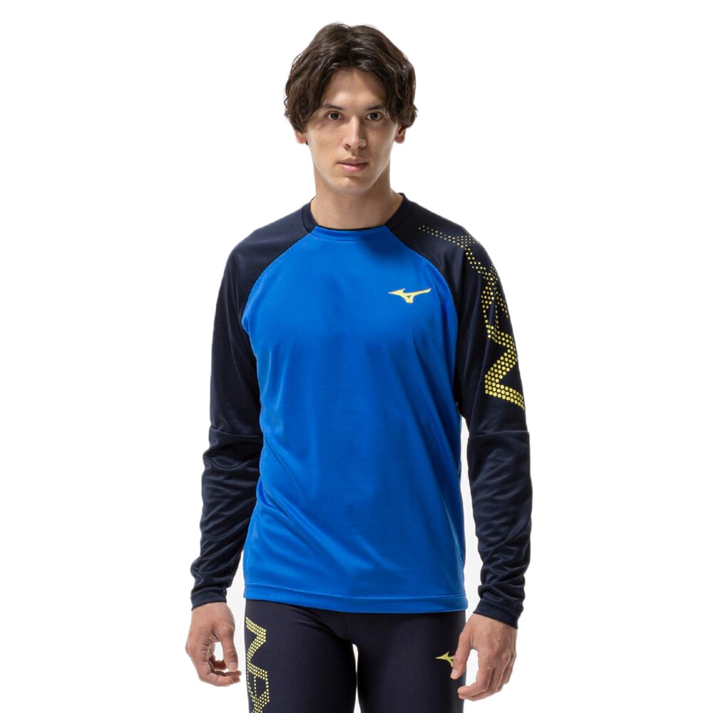 ミズノ（MIZUNO）（メンズ、レディース）陸上ウェア シャツ N-XTロングTシャツ 長袖 U2MAC50124