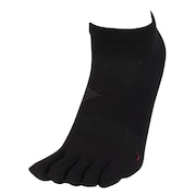 (メンズ、レディース)【新商品】陸上 ソックス 靴下 メッシュ 5本指 WR5S0001-TF771-GRRN BLKS