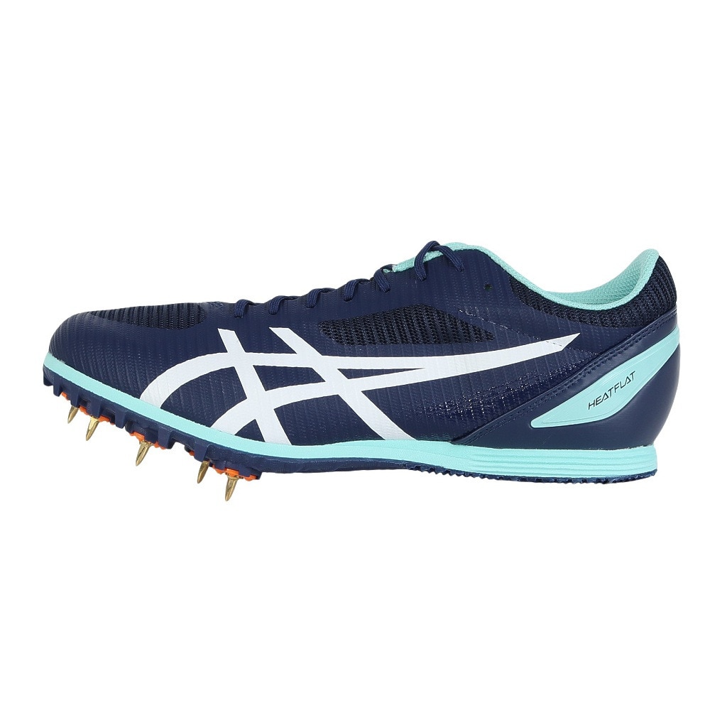 アシックス（ASICS）（メンズ、レディース）陸上スパイク オールウェザー・土トラック兼用 HEATFLAT 12 1093A195.400