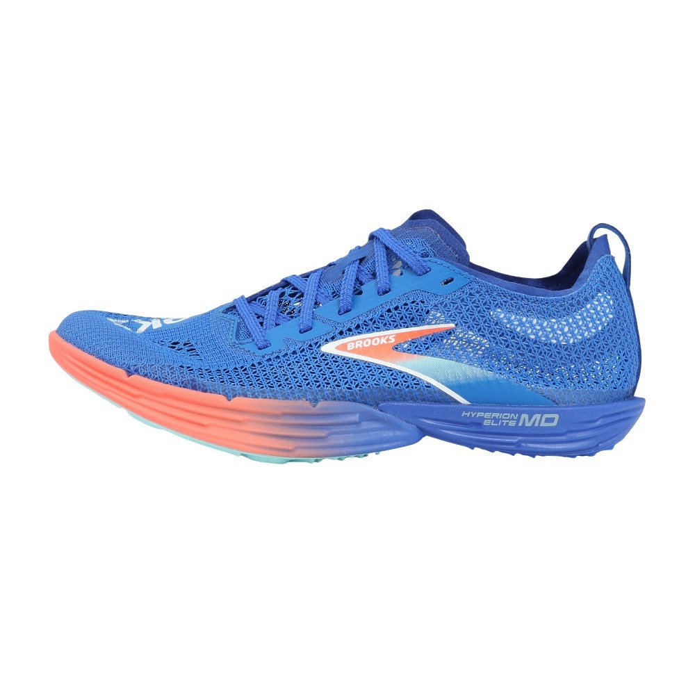 ブルックス（BROOKS）（メンズ）陸上スパイク オールウェザー・土トラック兼用 ハイペリオンエリートMD BRU0480 BLU