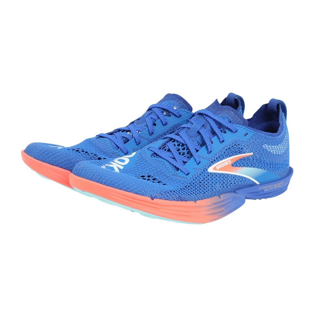 ブルックス（BROOKS）（メンズ）陸上スパイク オールウェザー・土トラック兼用 ハイペリオンエリートMD BRU0480 BLU