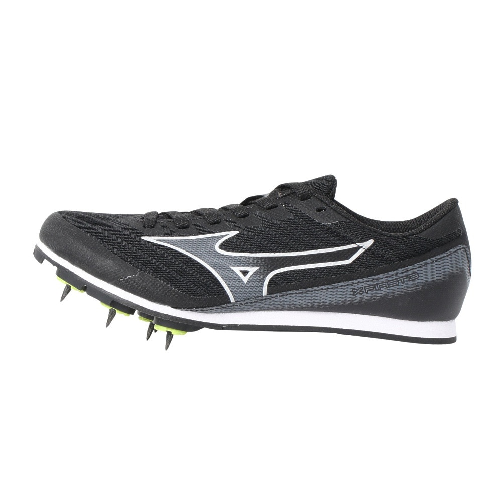 ミズノ（MIZUNO）（メンズ、レディース）【新商品】陸上スパイク オールウェザー・土トラック兼用 エックスファースト3 ワイド U1GA258102
