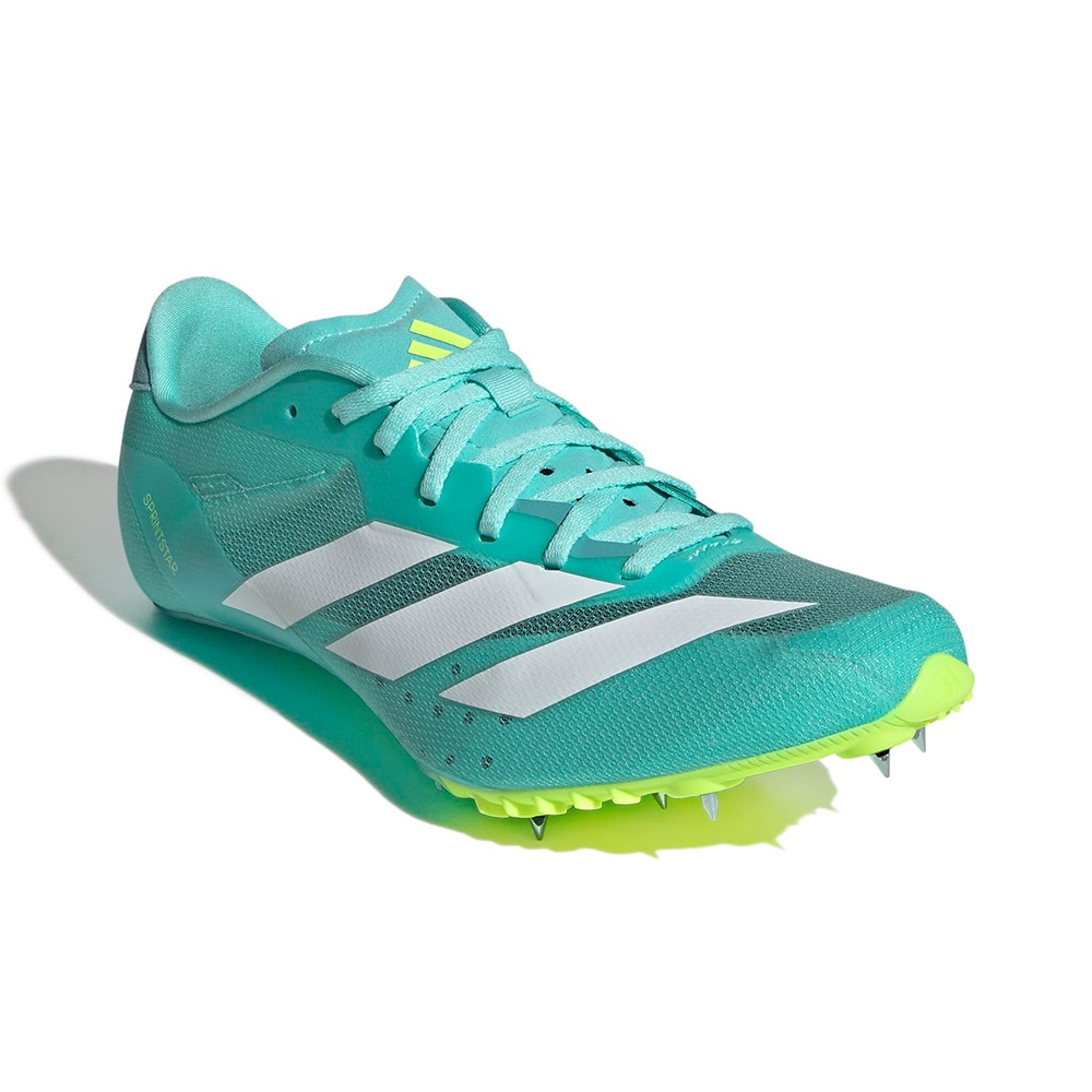 アディダス（adidas）（メンズ、レディース）陸上スパイク オールウェザートラック専用 アディゼロ スプリントスター短距離 JI2996