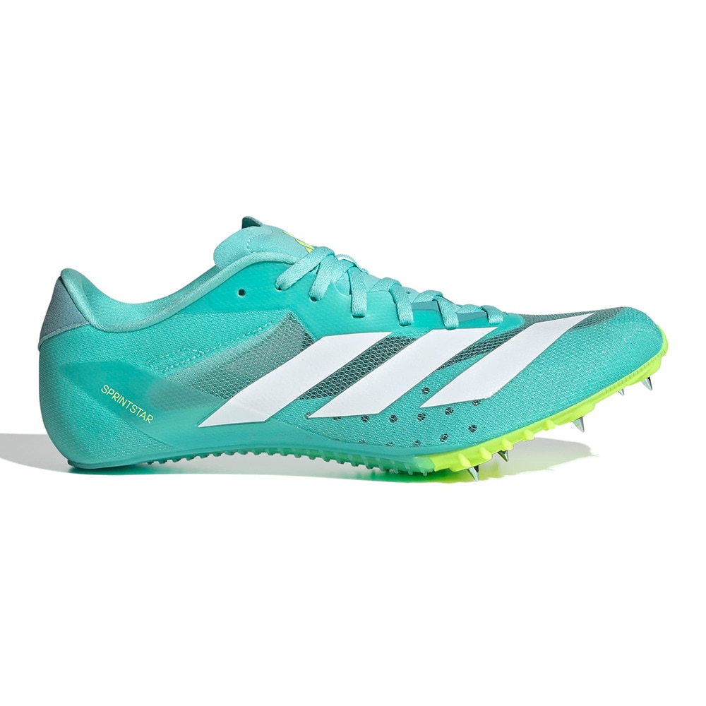 アディダス（adidas）（メンズ、レディース）陸上スパイク オールウェザートラック専用 アディゼロ スプリントスター短距離 JI2996