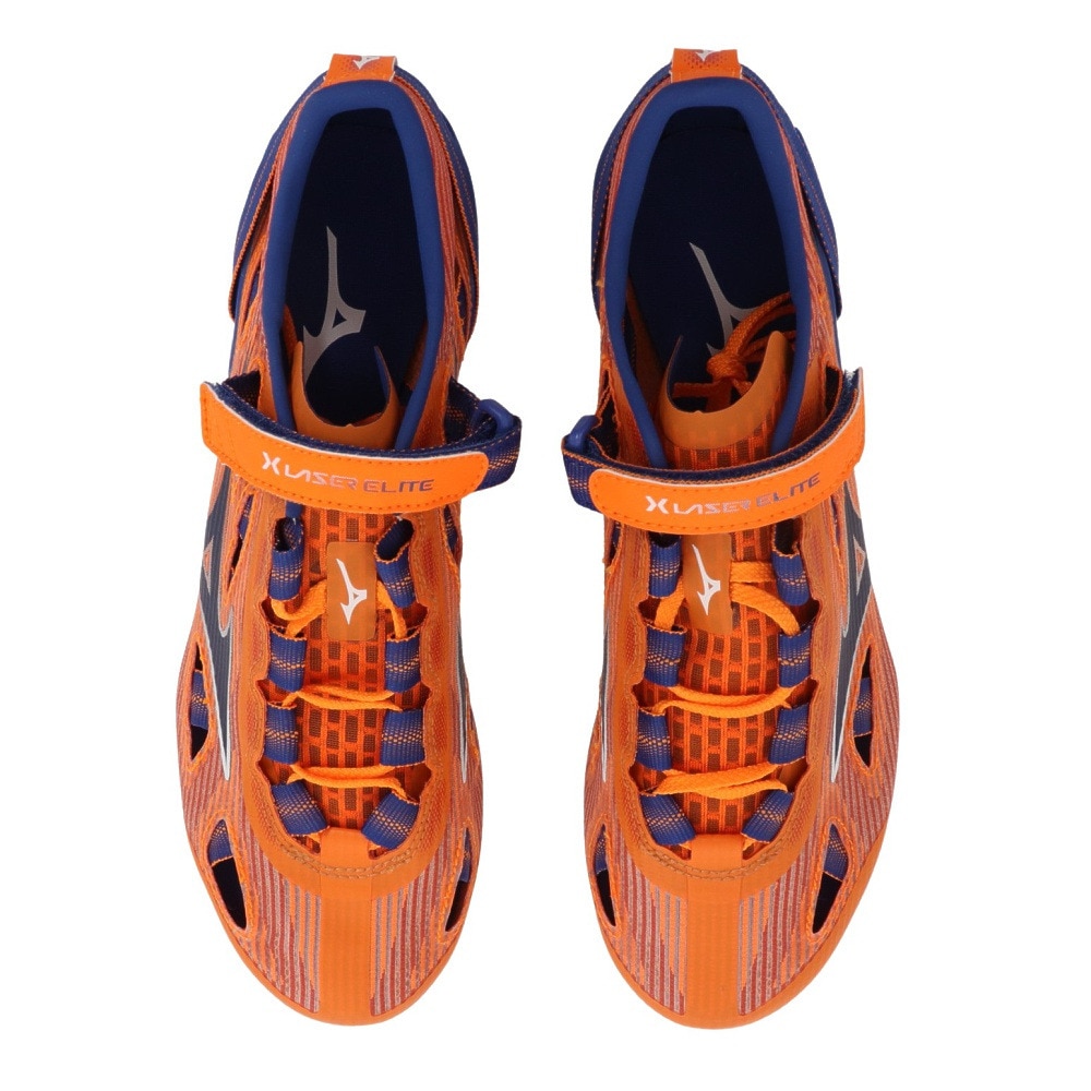 ミズノ（MIZUNO）（メンズ、レディース）陸上スパイク オールウェザートラック専用 X LASER ELITE 2 U1GA220166 100～400m・ハードル