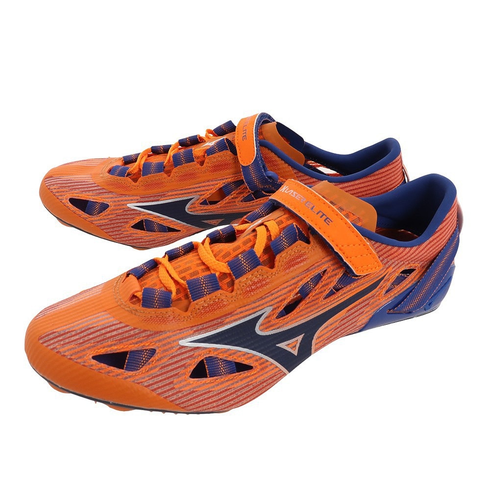 ミズノ（MIZUNO）（メンズ、レディース）陸上スパイク オールウェザートラック専用 X LASER ELITE 2 U1GA220166 100～400m・ハードル