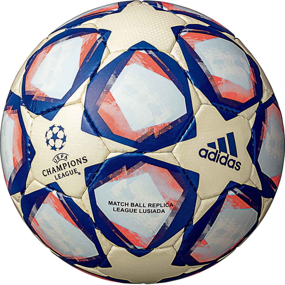 ＜スーパースポーツ ゼビオ＞ UEFA チャンピオンズリーグ 2020-2021グループリーグ大会 公式試合球レプリカ AF5401BRW 5号球画像